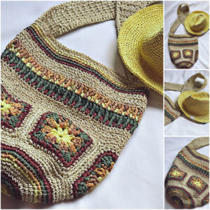 Sunburst Granny Sling Bag