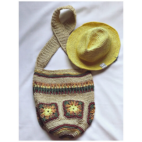 Sunburst Granny Sling Bag - Image 3