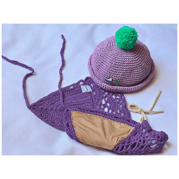 Lavender Lace Crochet Top - Image 8